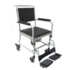 Silla de ruedas acolchada con inodoro 2230