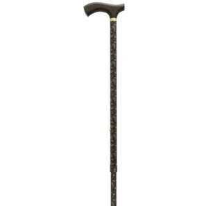 Bastón extensible con estampado de cachemir mate 466