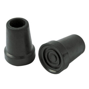 Contera negra para muletas