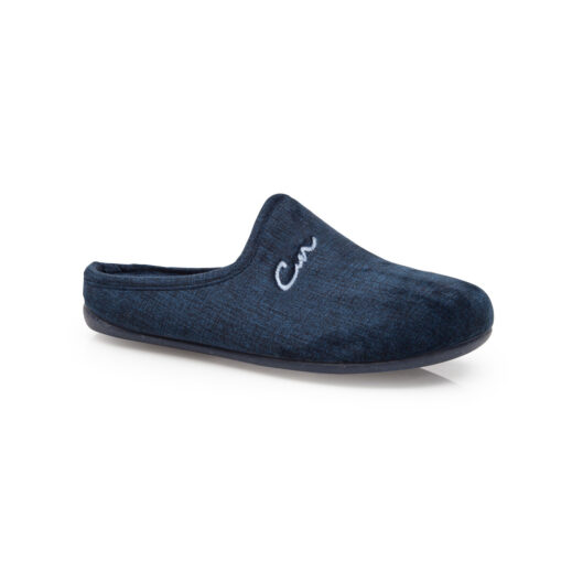 Zapatillas de ir por casa Azules, de la colección otoño - invierno, muy cómodas calentitas y confortables para los días más fríos.