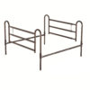 Barandilla para ambos lados de la cama 2262