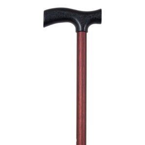 Bastón extensible imitación madera